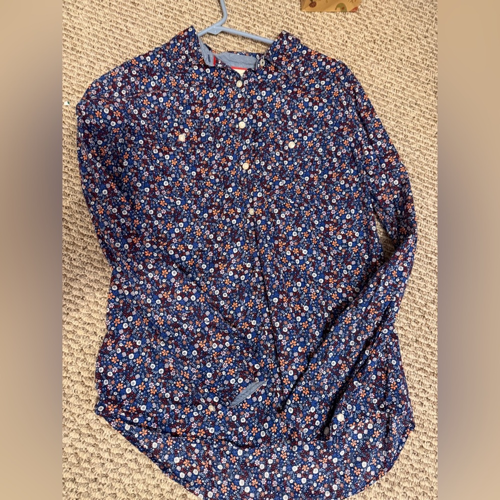 Floral Button-Up Shirt